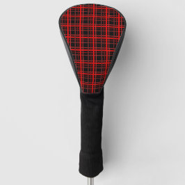 Funda Para Palo De Golf Rojo y negro