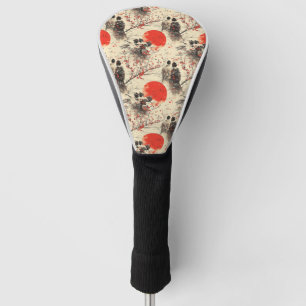 Funda Para Palo De Golf Romántico patrón de kimono de pareja de Sakura (3)