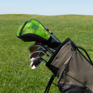 Funda Para Palo De Golf Ropas verdes, Ropas suertudas, tu nombre
