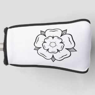 Funda Para Palo De Golf Rosa Blanca de York
