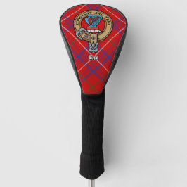 Funda Para Palo De Golf Rosa de clan Escudo sobre Tartán