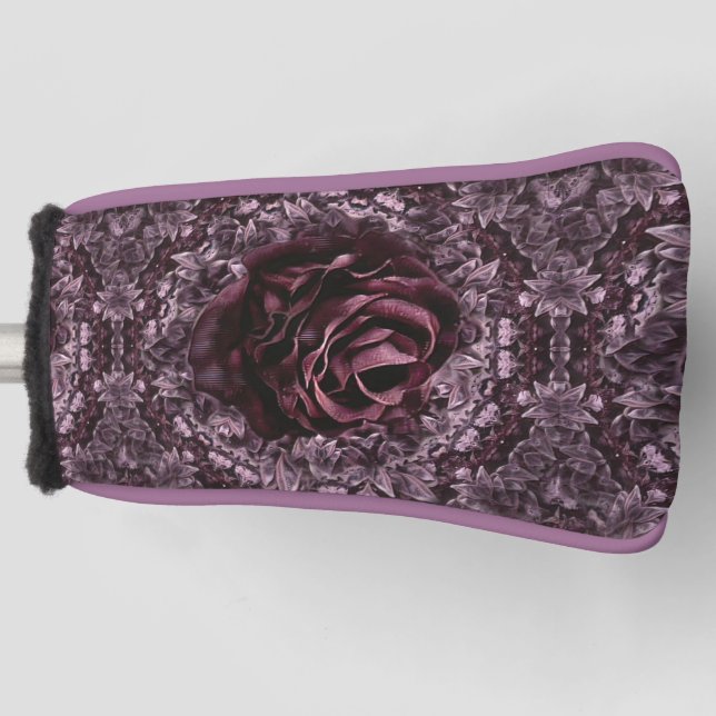 Funda Para Palo De Golf Rosa Mandala (Anverso)