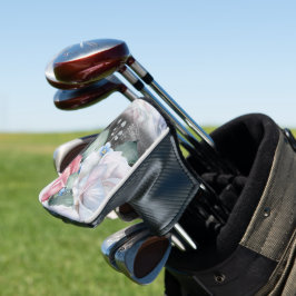 Funda Para Palo De Golf Rosas de Watercolor Chalkboard