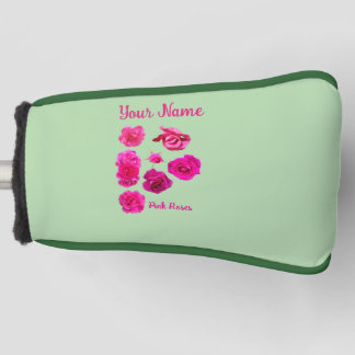 Funda Para Palo De Golf Rosas rosadas