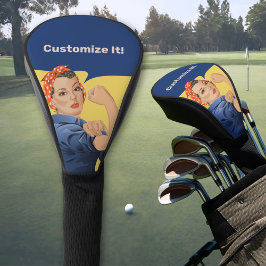Funda Para Palo De Golf Rosie the Riveter