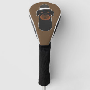 Funda Para Palo De Golf Rottweiler