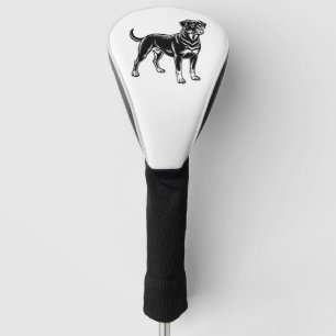 Funda Para Palo De Golf Rottweiler, cuerpo completo