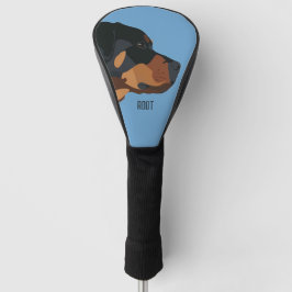 Funda Para Palo De Golf Rottweiler Dog