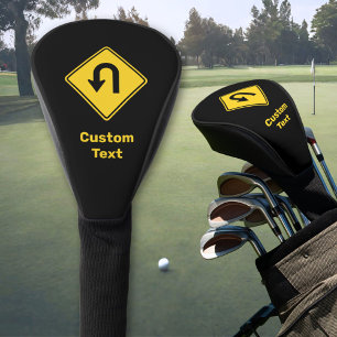 Funda Para Palo De Golf Rótulo U-Turn