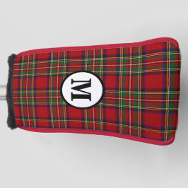 Funda Para Palo De Golf Royal Stewart Tartan Plaid Scottish Clan Monograma
