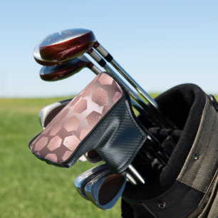 Funda Para Palo De Golf RPG Luxe Mauve Sheen Fantasy Tabletop Gamer Dice