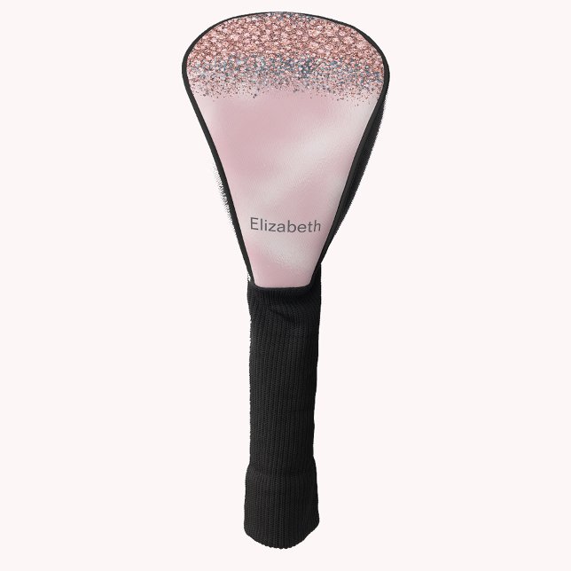Funda Para Palo De Golf Rubor Rosa Personalizado con Joyas (Subido por el creador)