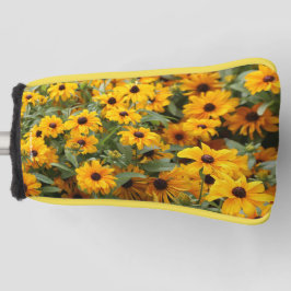 Funda Para Palo De Golf Rudbeckias / Una cama de Susans de ojos negros