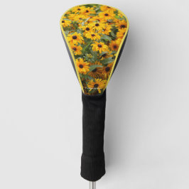 Funda Para Palo De Golf Rudbeckias / Una cama de Susans de ojos negros