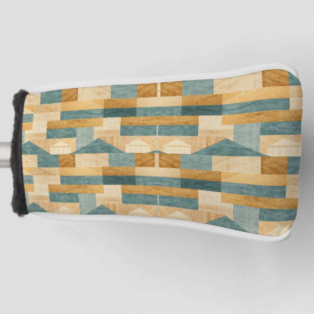 Funda Para Palo De Golf Rústico/Cabina/Lodge/Mountain (Anverso)