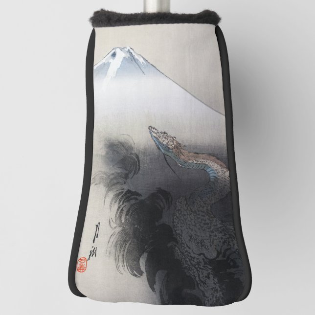 Funda Para Palo De Golf Ryu Shoten: Dragón ascendente sobre Fuji, Japón (Girar 90)