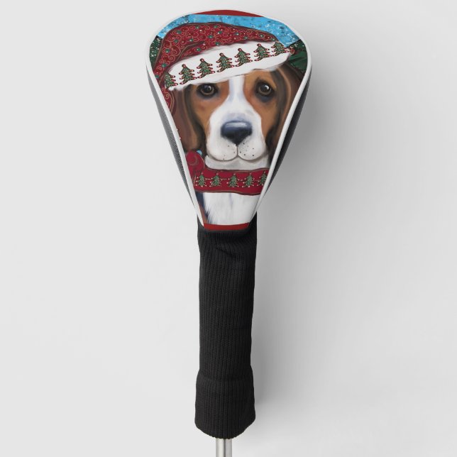 Funda Para Palo De Golf Sabueso americano (Anverso)