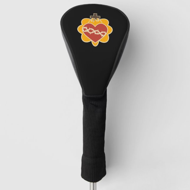 Funda Para Palo De Golf Sagrado Corazón (Anverso)