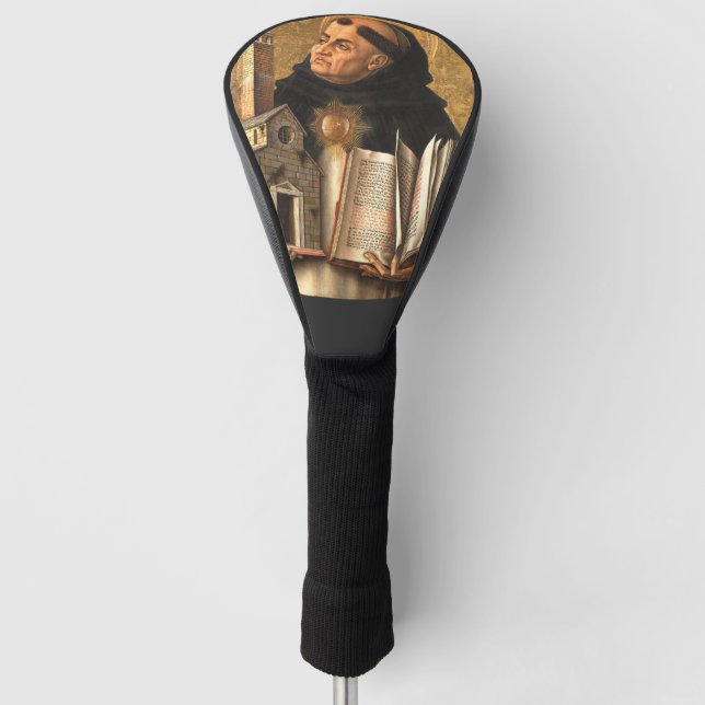 Funda Para Palo De Golf Saint Thomas Aquinas Doctor of Truth (Anverso)