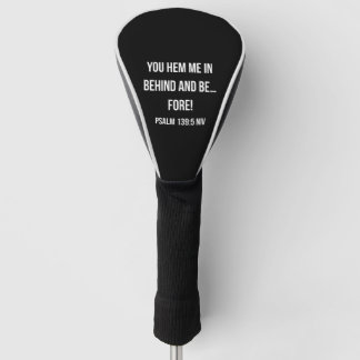 Funda Para Palo De Golf Salmo del Día del Padre de Graduación Cristiana 13