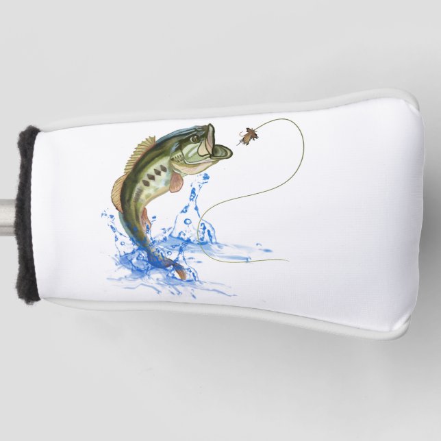 Funda Para Palo De Golf Salto de la pesca de bajura (Anverso)