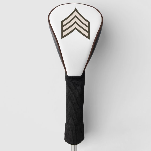Funda Para Palo De Golf Sargento del ejército (Anverso)
