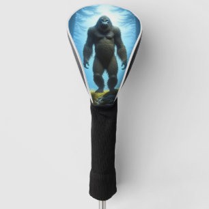 Funda Para Palo De Golf Sasquatch de pie grande en los bosques