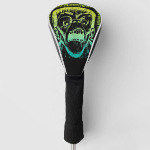 Funda Para Palo De Golf Scary Retro Frankenstien Cine Monstruo Arte Histór