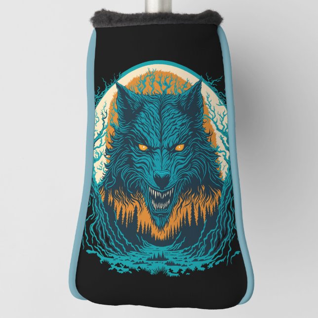 Funda Para Palo De Golf Scary Werewolf (Girar 90)