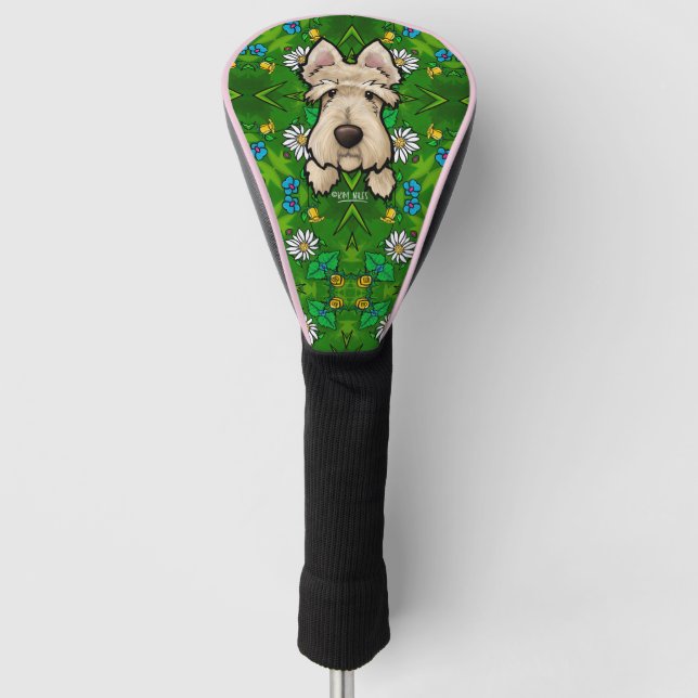 Funda Para Palo De Golf Scottish Terrier Daisy (Anverso)