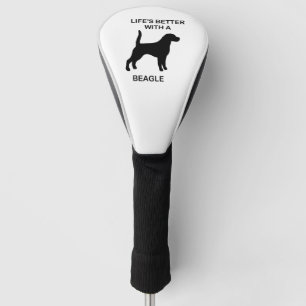 Funda Para Palo De Golf se levanta mejor con un Beagle