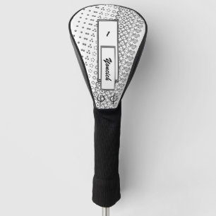 Funda Para Palo De Golf Secuencia Fibonacci Centesimal 12Digit de K Yoncic