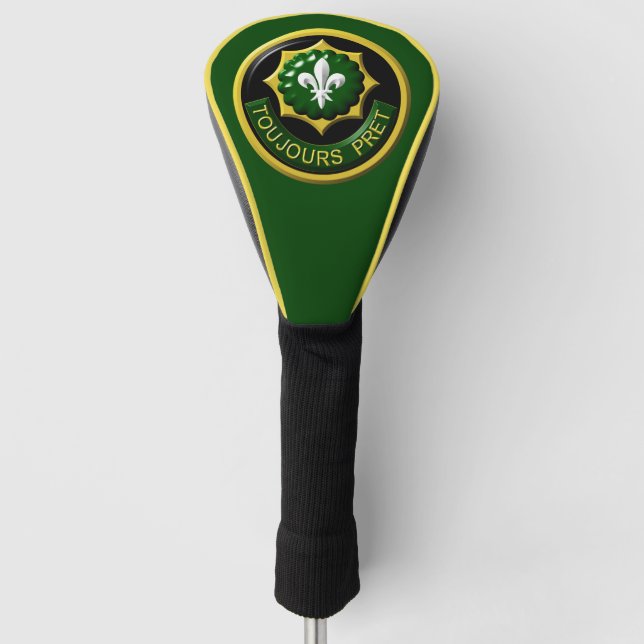 Funda Para Palo De Golf Segundo Regimiento de Caballería Armada  (Anverso)