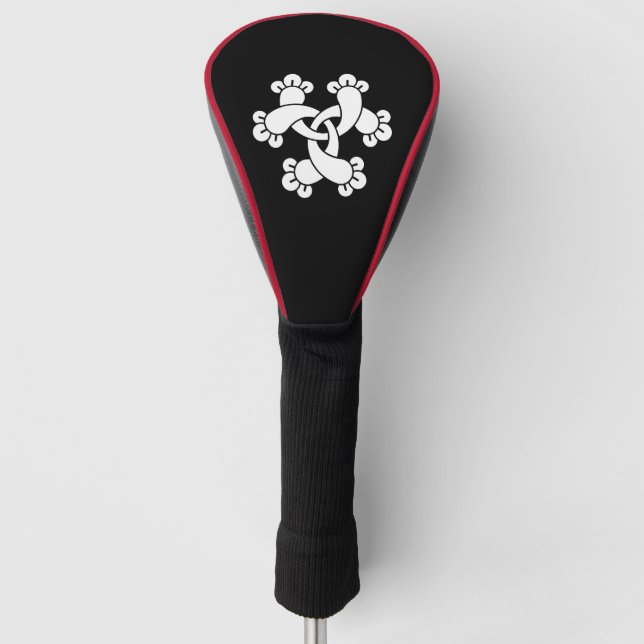 Funda Para Palo De Golf Seis clavos entrelazados (Anverso)