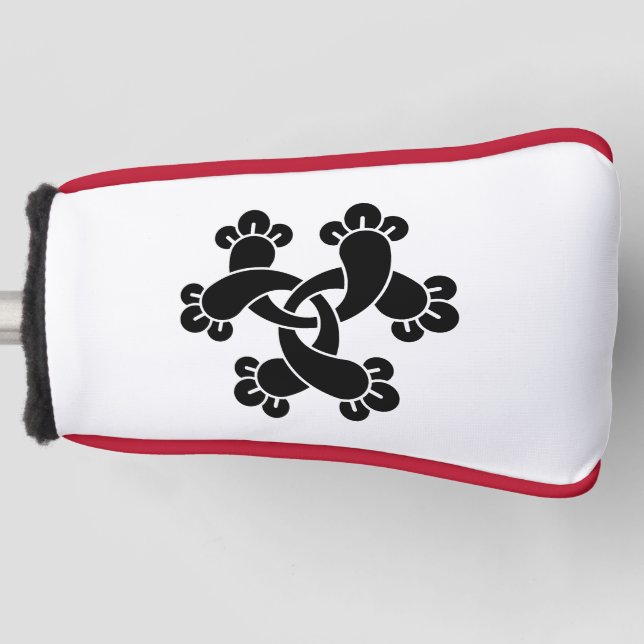Funda Para Palo De Golf Seis clavos entrelazados (Anverso)