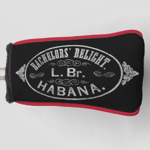 Funda Para Palo De Golf Sello de marca de puros de la marca de cosecha de