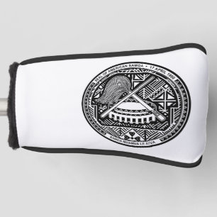 Funda Para Palo De Golf Sello de Samoa Americana