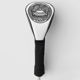 Funda Para Palo De Golf Sello de Samoa Americana