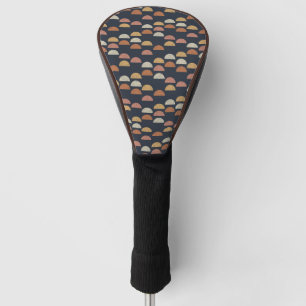 Funda Para Palo De Golf Semi modelo geométrico del círculo