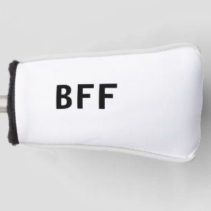 Funda Para Palo De Golf Sencillo minimalista BFF mejores amigos familia no