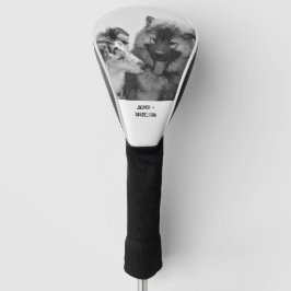 Funda Para Palo De Golf Sencillo, moderno Mascota Personalizado o foto de 