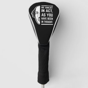 Funda Para Palo De Golf Ser Excelente En Acto Shakespeare Thespian Cita