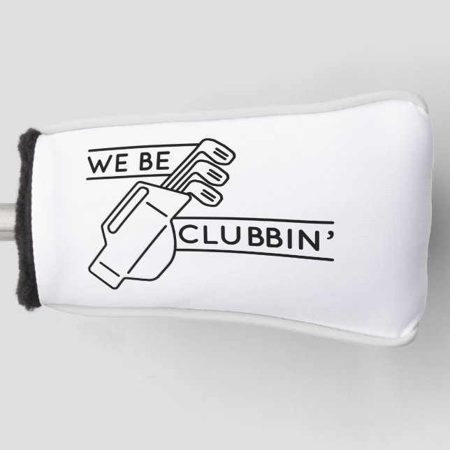 Funda Para Palo De Golf Seremos Clubbin" (Anverso)