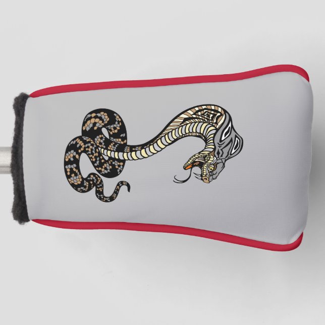 Funda Para Palo De Golf serpiente cobra (Anverso)
