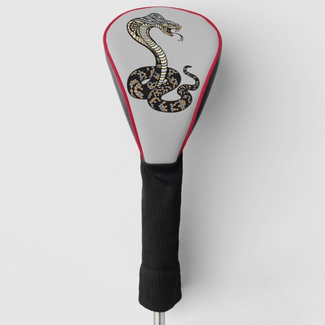 Funda Para Palo De Golf serpiente cobra (Anverso)