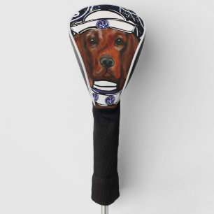 Funda Para Palo De Golf Setter Rojo Irlandés Tarjeta Postal