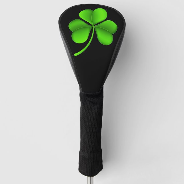 Funda Para Palo De Golf Shamrock en dct negro (Anverso)
