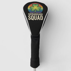 Funda Para Palo De Golf Shenanigans Squad coincide con grupo Día de San Pa