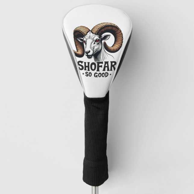 Funda Para Palo De Golf Shofar tan buena cabra judía Hanukkah Amantes (Anverso)