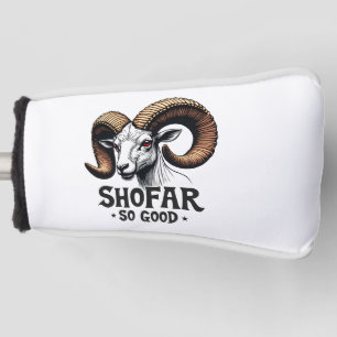 Funda Para Palo De Golf Shofar tan buena cabra judía Hanukkah Amantes